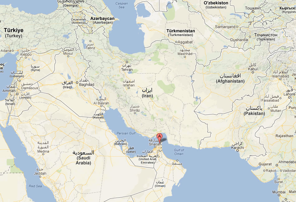 plan de Ras Al Khaimah united arab emitauxs