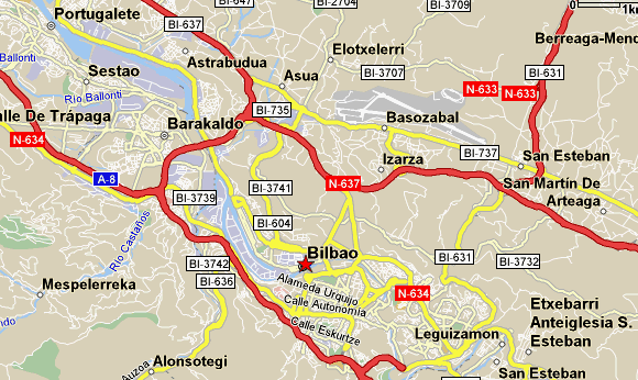 Bilbao regions plan