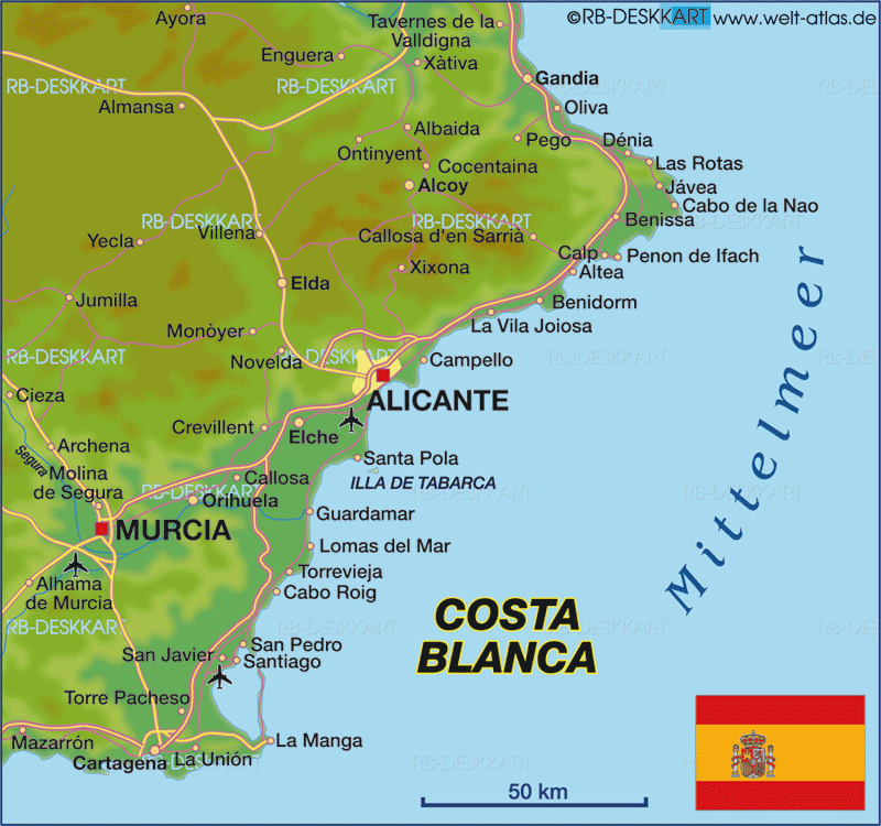Cartagena espagne plan