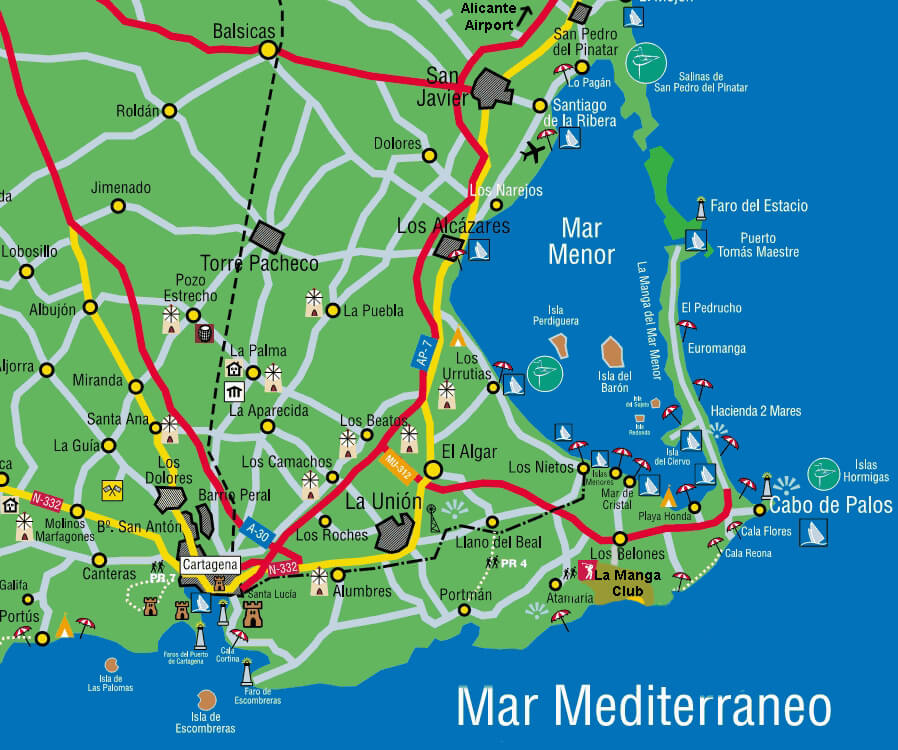 Cartagena zone plan
