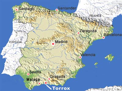 espagne Cordoba plan