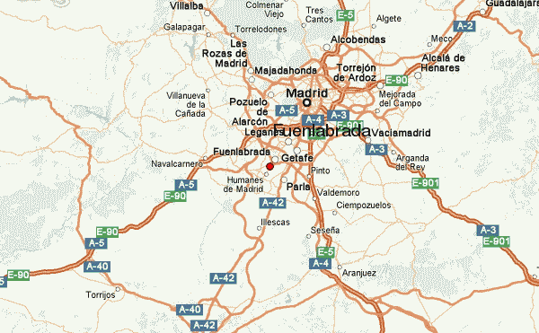 Fuenlabrada regions plan