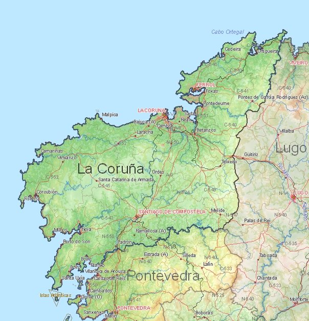 la coruna plan espagne