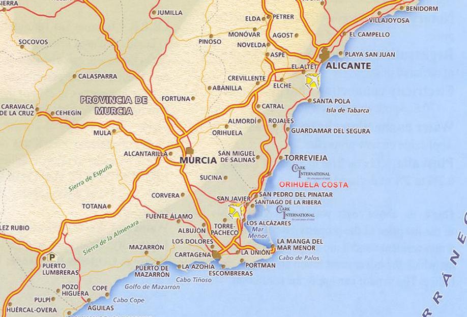 Murcia autoroute plan