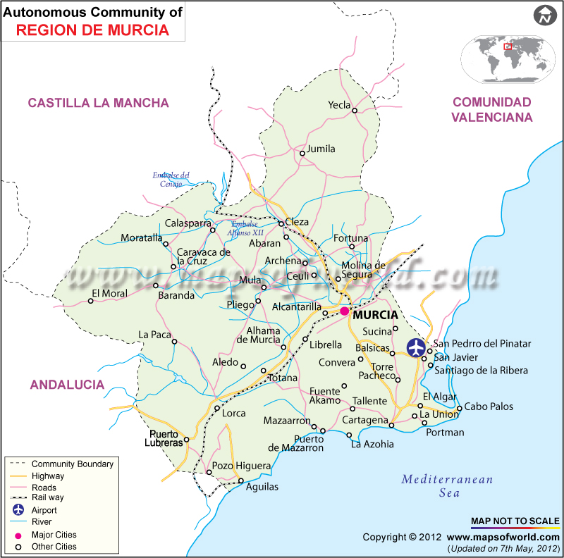 Murcia politique plan