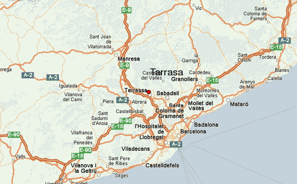 Terrassa regions plan