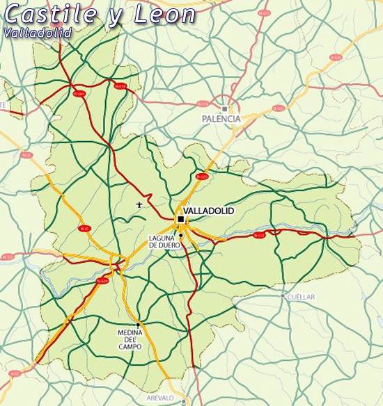 Valladolid province plan