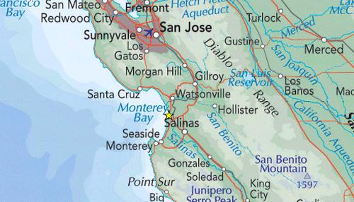 salinas itineraire plan