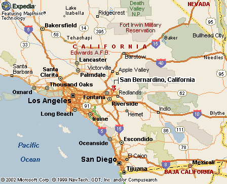 san bernadino carte la