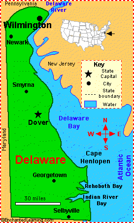 Delaware carte