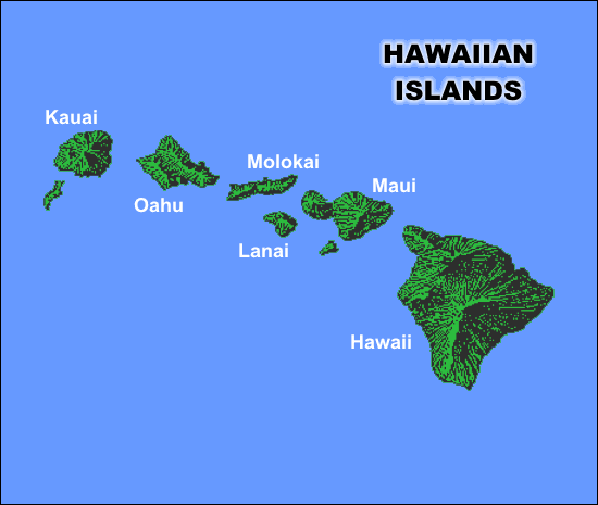 hawaii Iles carte