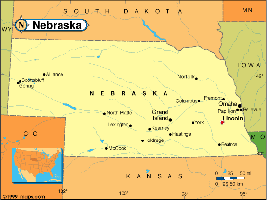 Nebraska carte