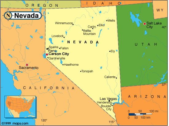 Nevada carte