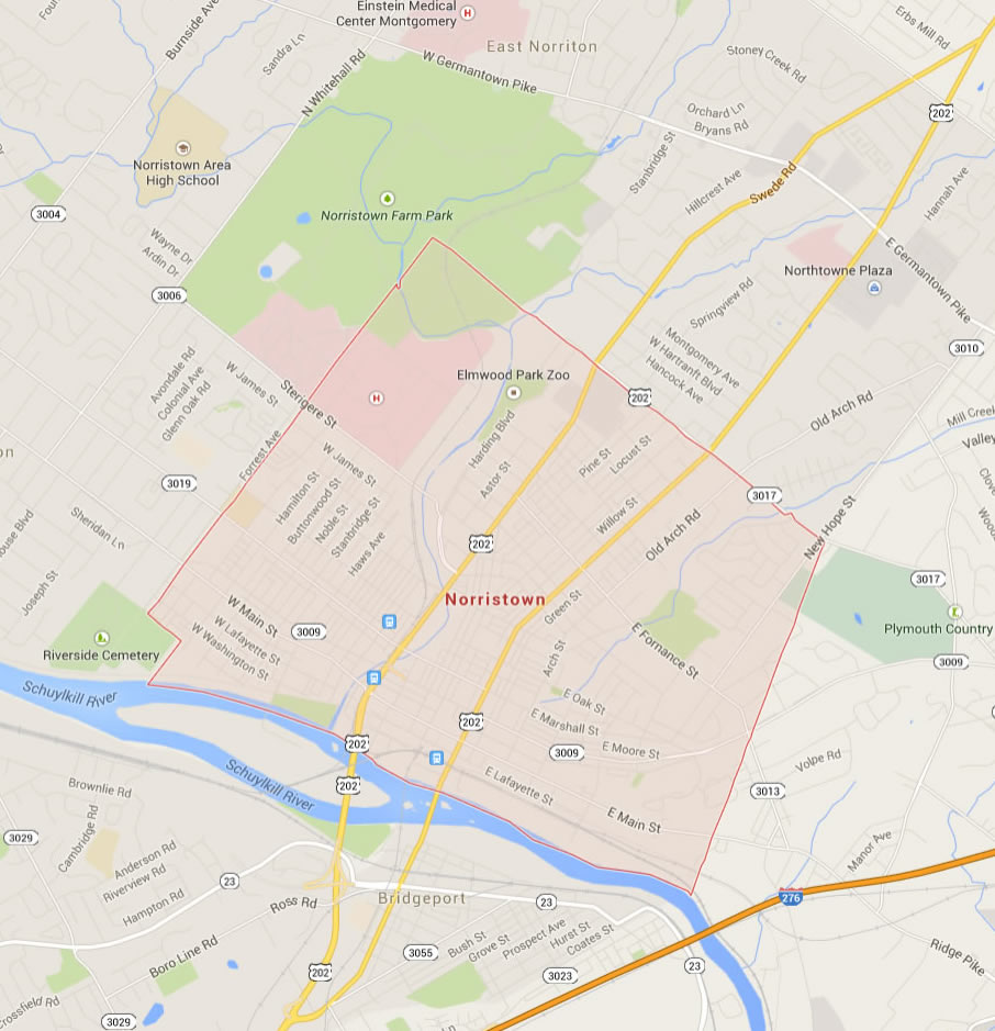 norristown pennsylvania carte eua