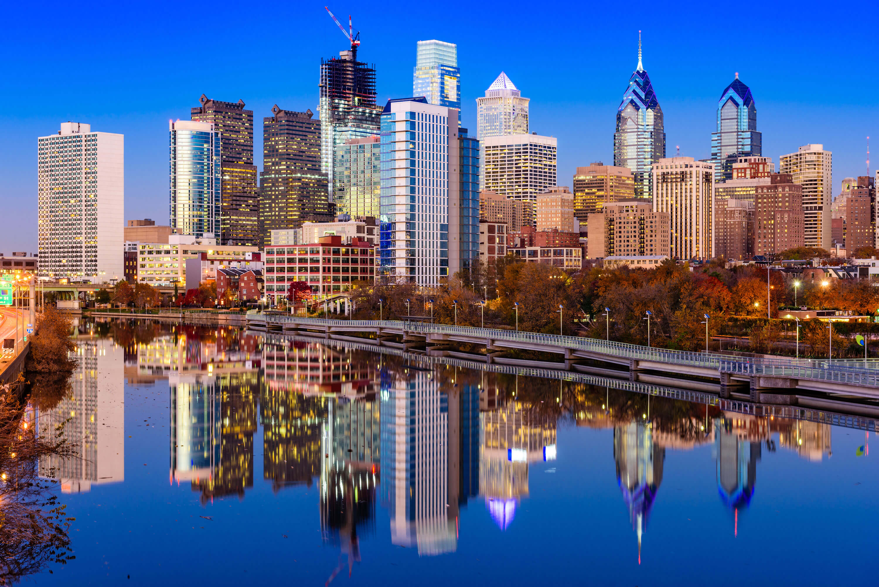 philadelphia pennsylvania eua horizon schuylkill river