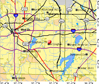 arlington region carte