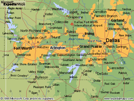 arlington surface carte