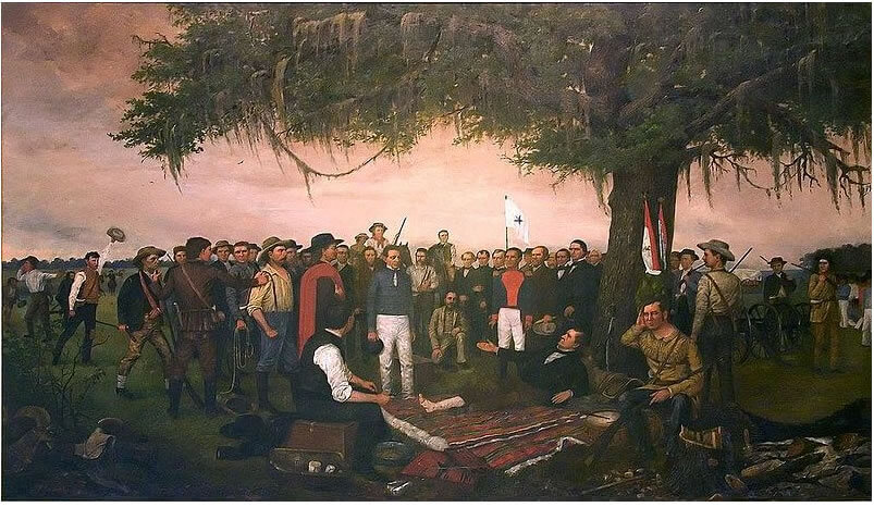 bataille de san jacinto texas eu 1835
