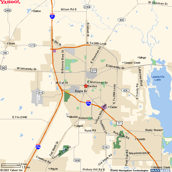 denton ville centre plan