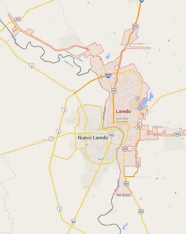 laredo texas carte eua