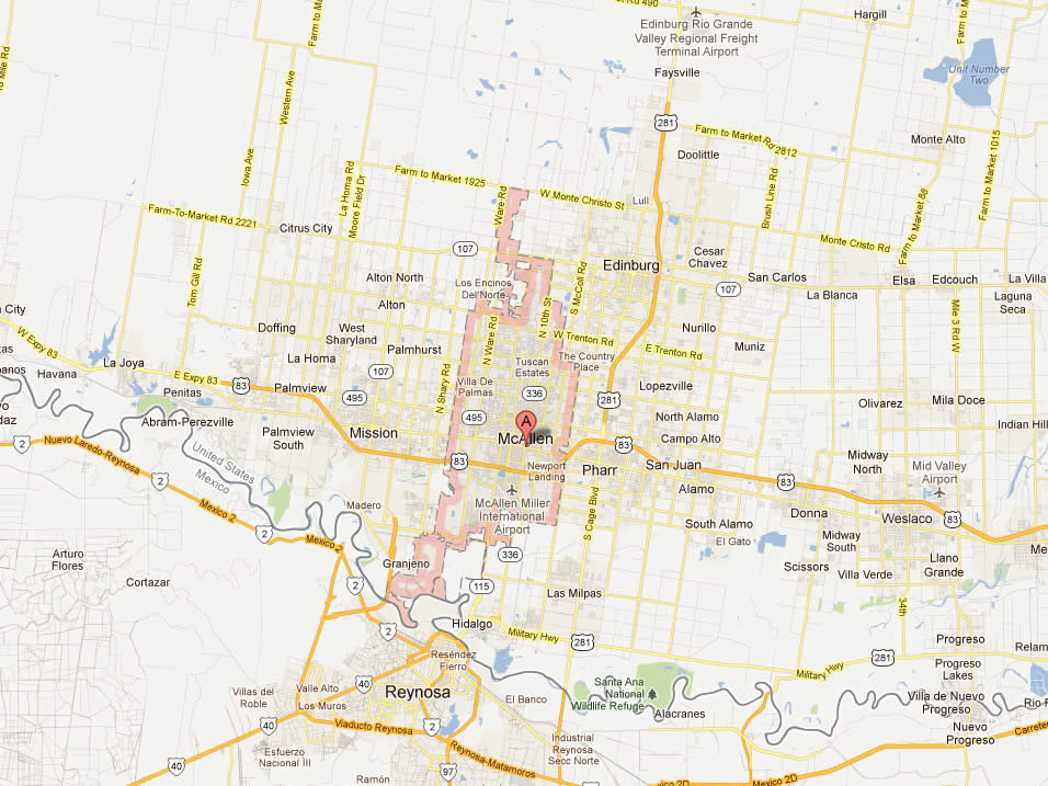 carte de mcAllen