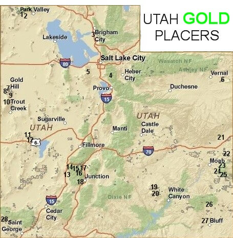 Utah gold carte