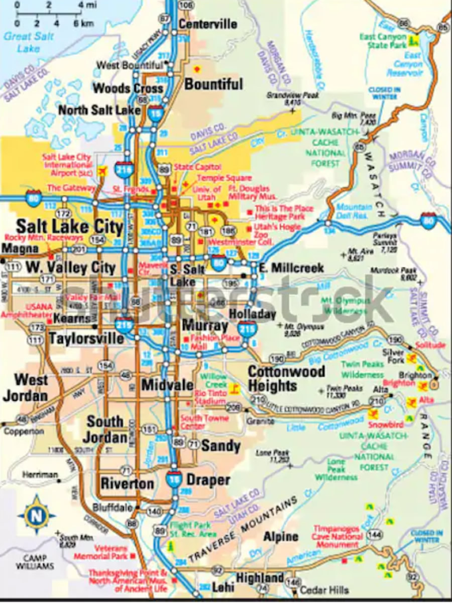 Salt Lake City Utah Plan, Utah
