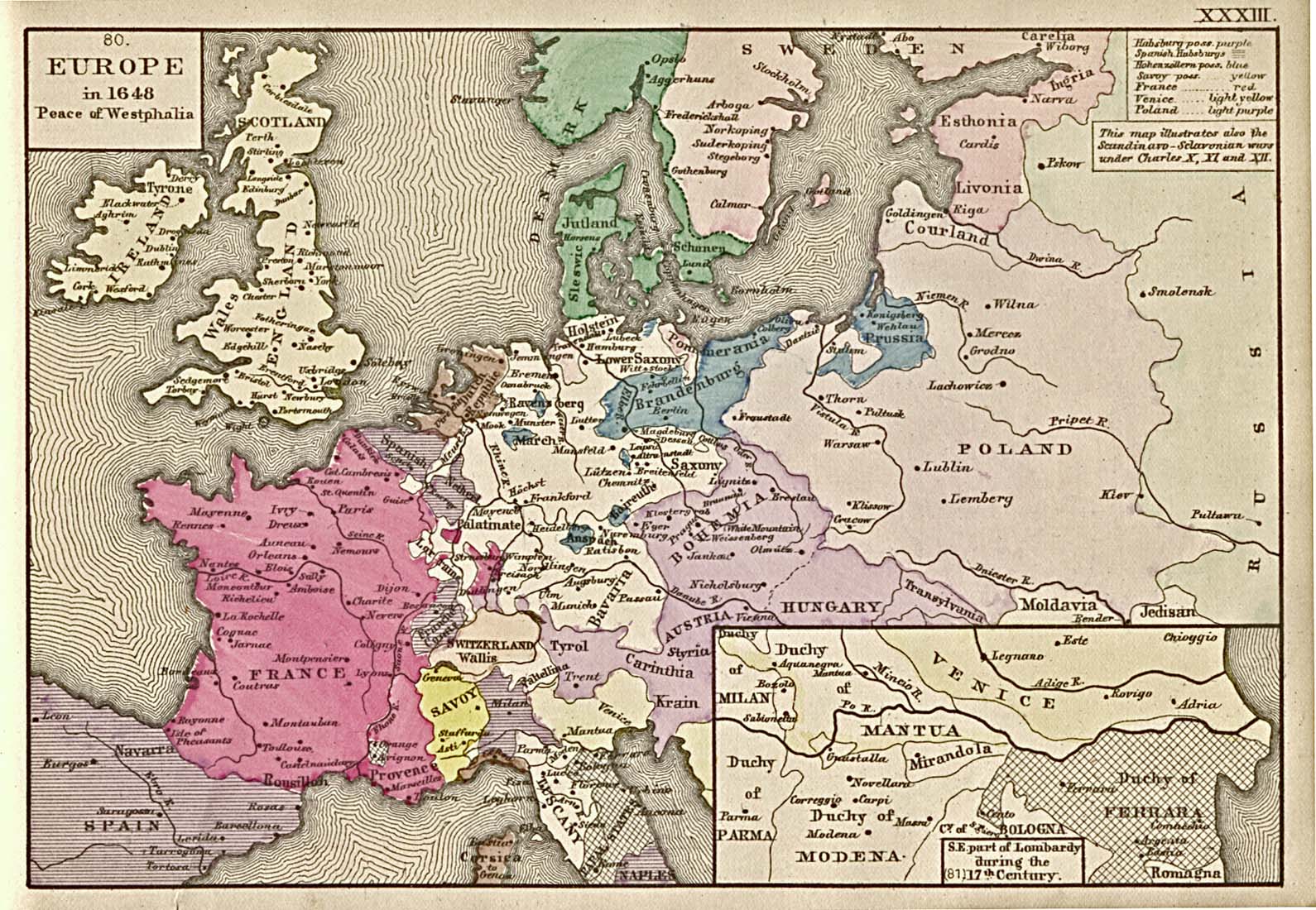 europe carte 1648 westphalia