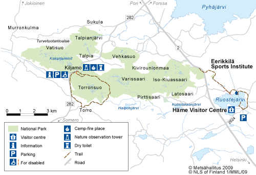 Forssa camping plan