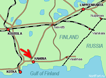 Hamina itineraire plan