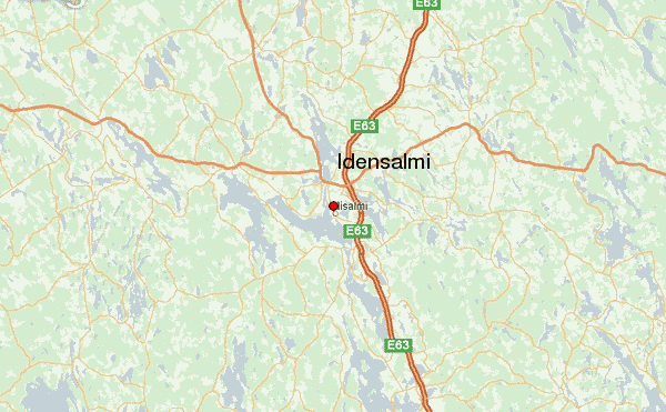 Iisalmi itineraire plan