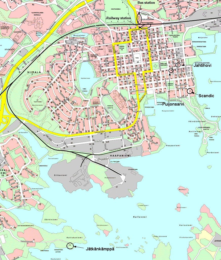 plan de Kuopio