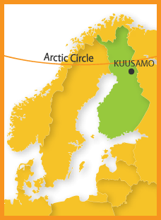 Kuusamo location plan