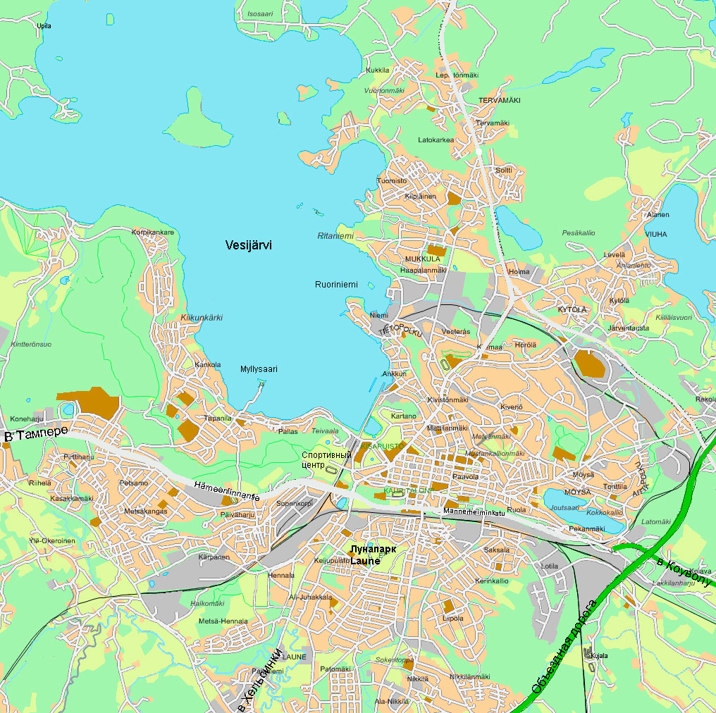 lahti ville centre plan