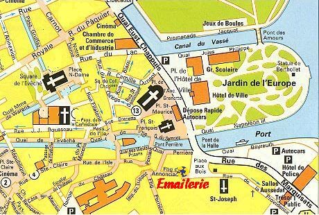 annecy centre plan