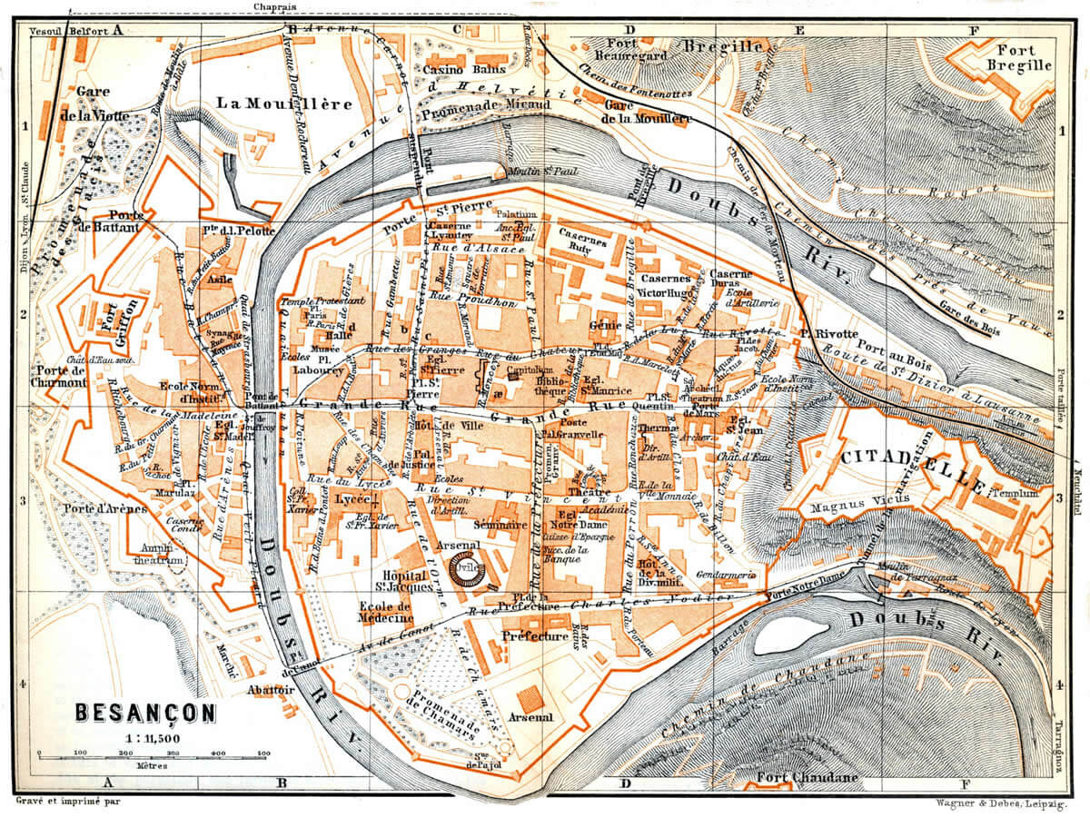 plan de Besancon 1899
