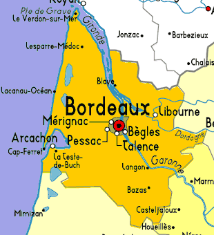 Bordeaux province plan