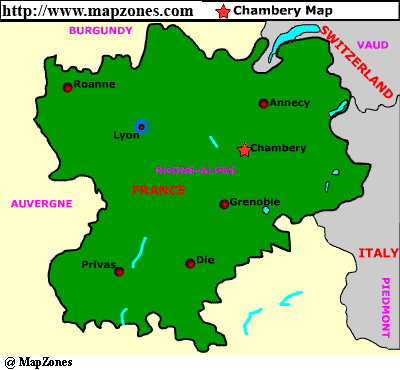 Chambery province plan