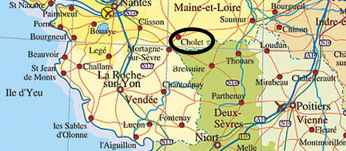 Cholet zone plan