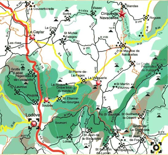 Clermont Ferrand region plan