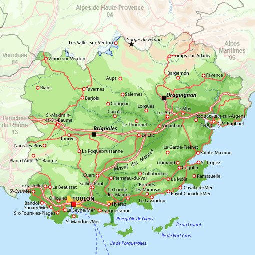 Frejus province plan
