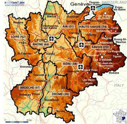 Grenoble rhone alpes plan