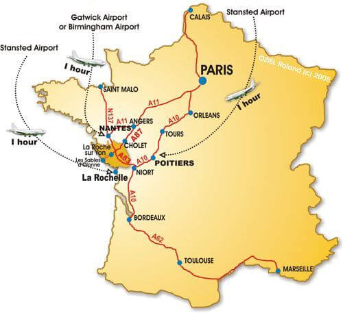 La Rochelle France plan
