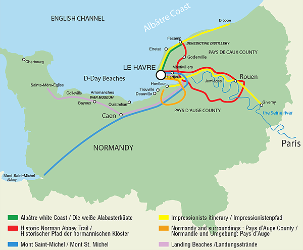 Le Havre plan normandy