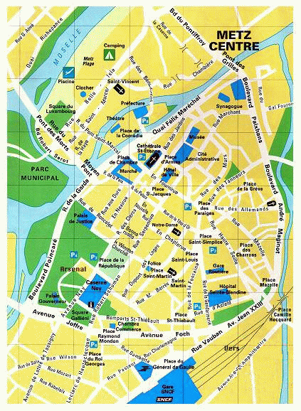 metz centre plan