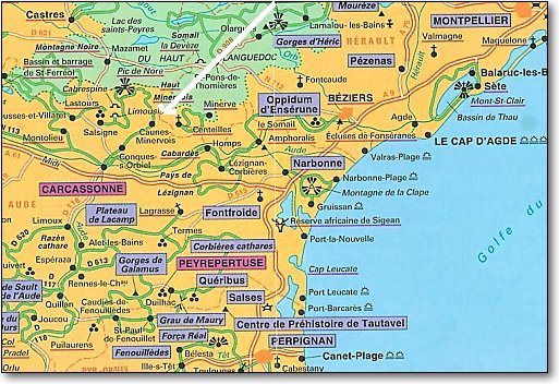 Montpellier villes plan