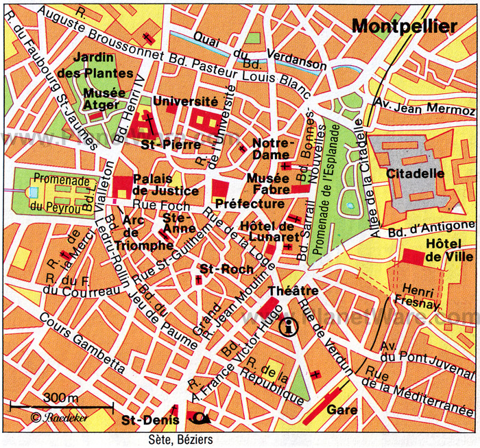 Montpellier carte