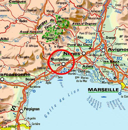 Montpellier regions plan