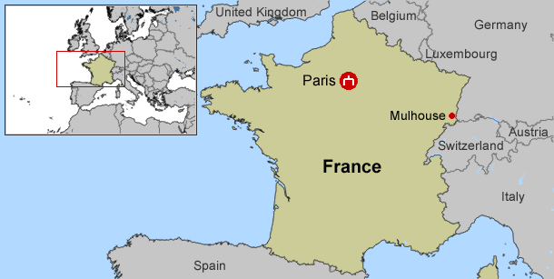 france plan Mulhouse