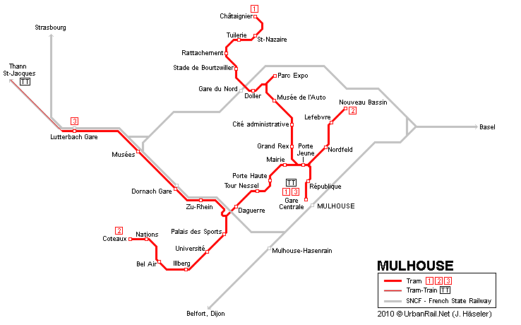 mulhouse street plan